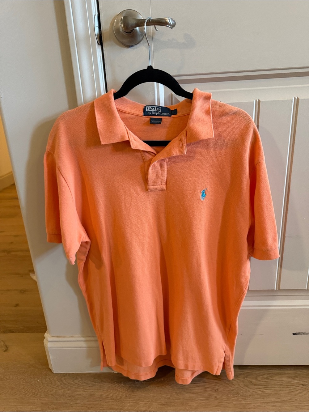 Polo by Ralph Lauren Men's Short Sleeve Polo - Coral Orange